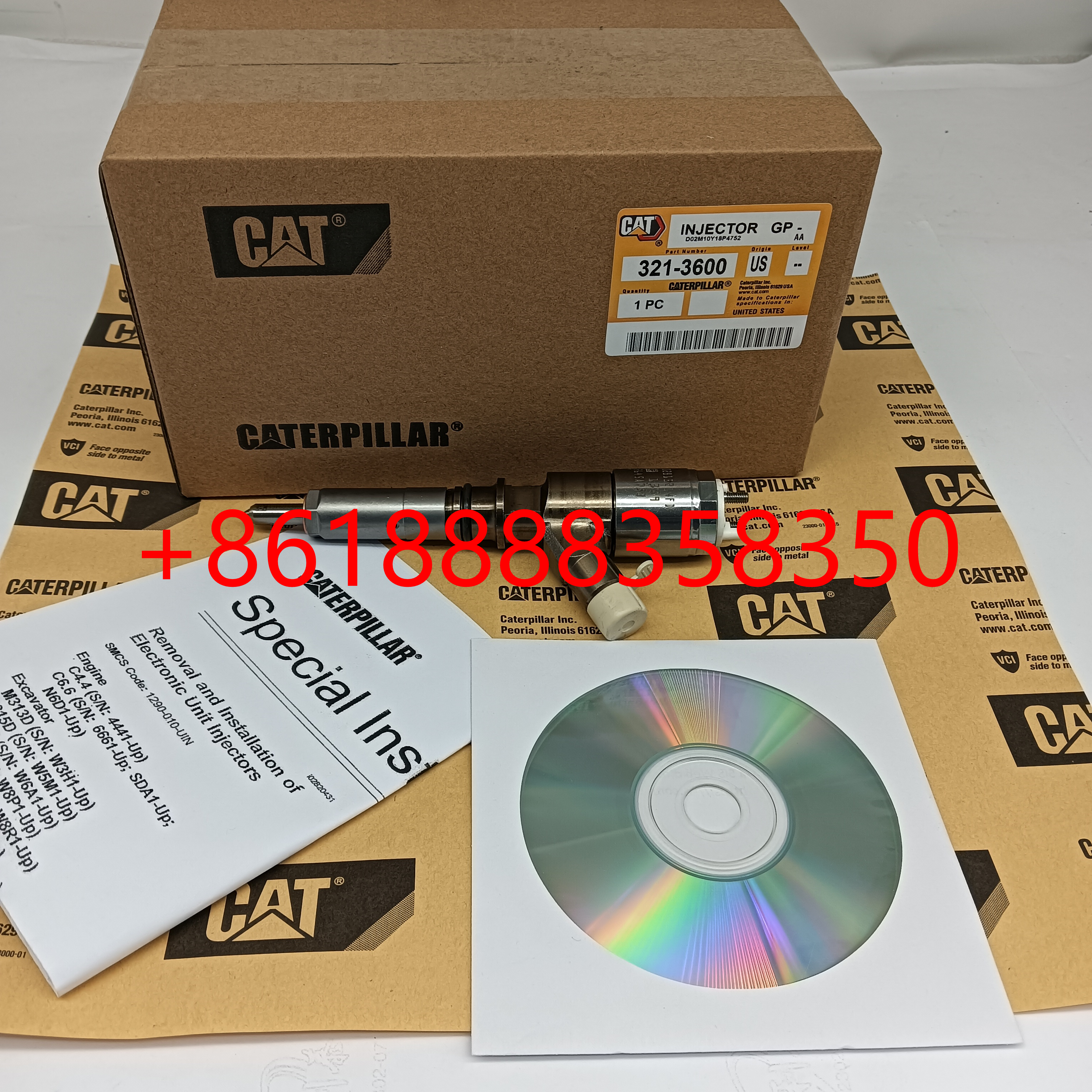 Форсунка CATERPILLAR 321-3600 / 2645A753