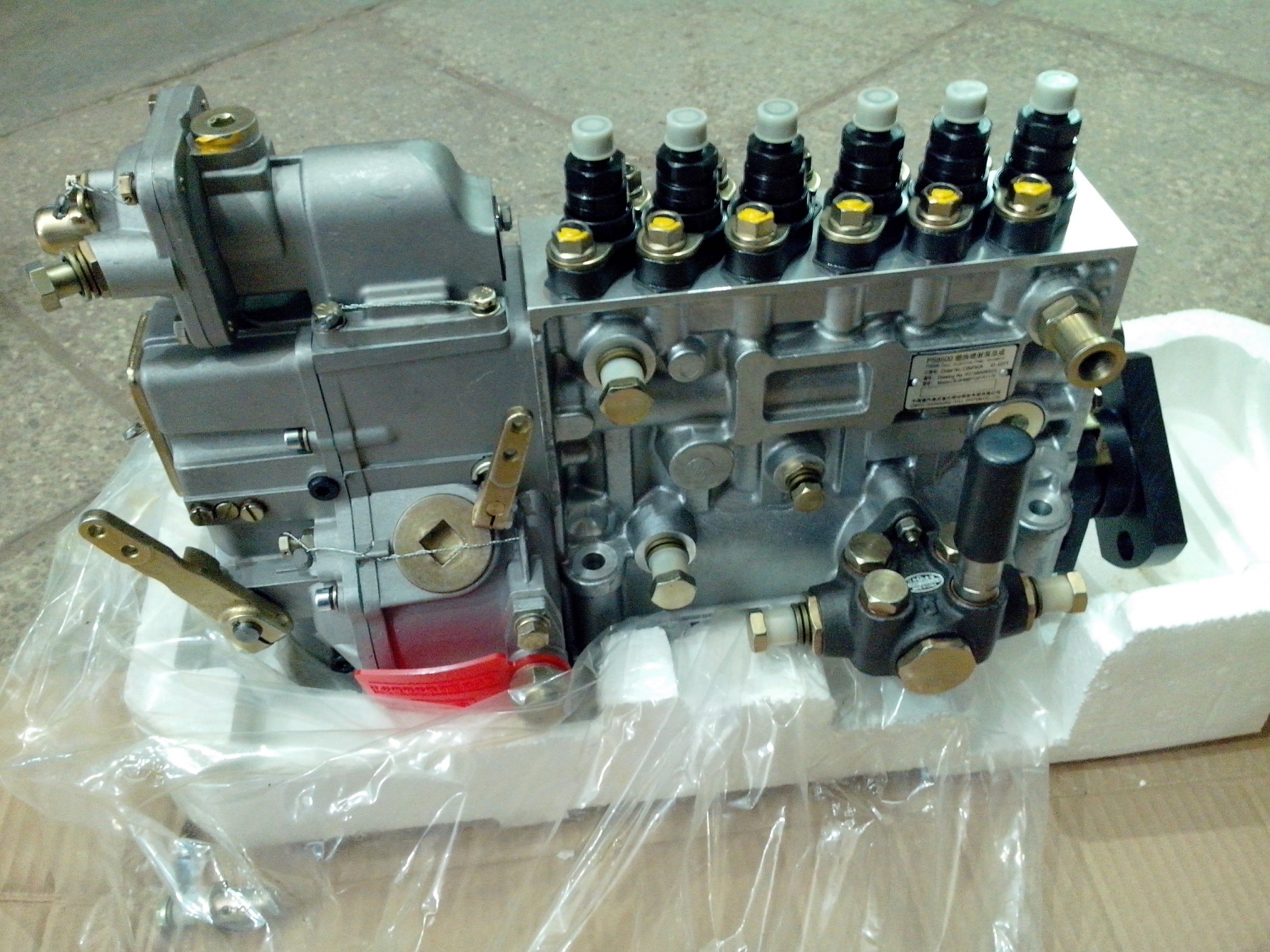 ТНВД 371 л.с. 6P828      VG1560080023  ТНВД 371 л.с. H2  HOWO (ХОВО)