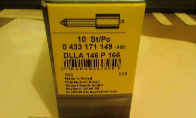 Распылитель для форсунок BOSCH 0433171149/DLLA146P166