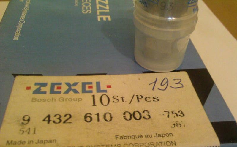Распылители ZEXEL 9432610003,DNOSD193