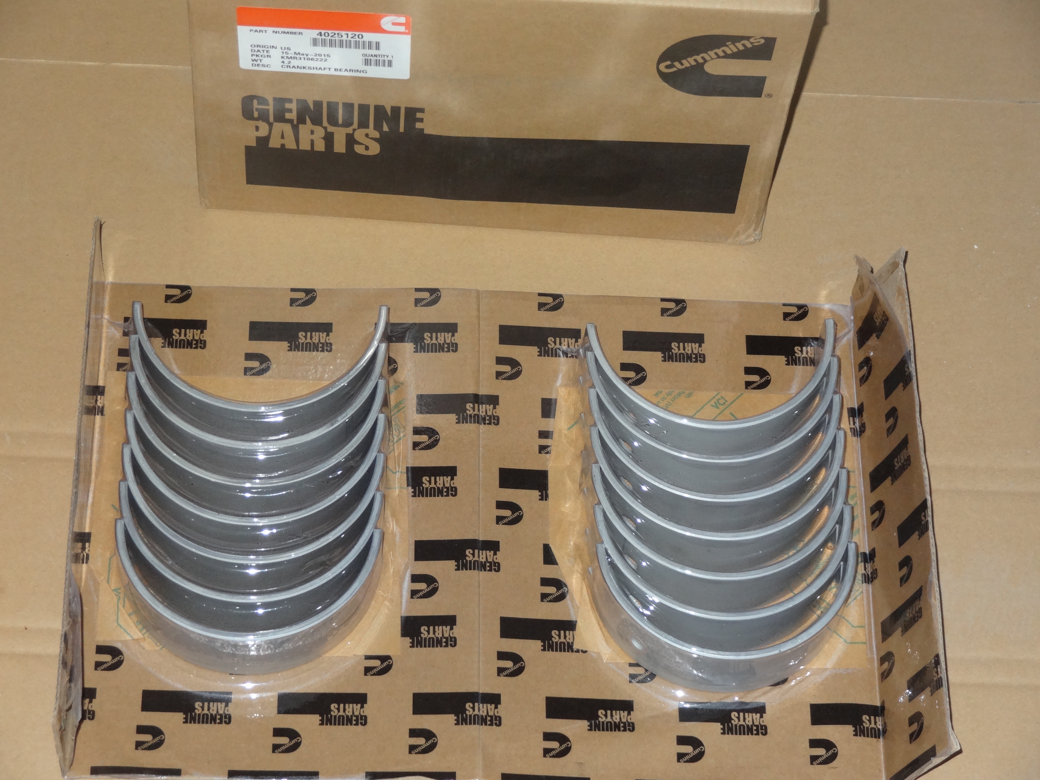 Вкладыши коренные ISF2.8 4946030/4996250