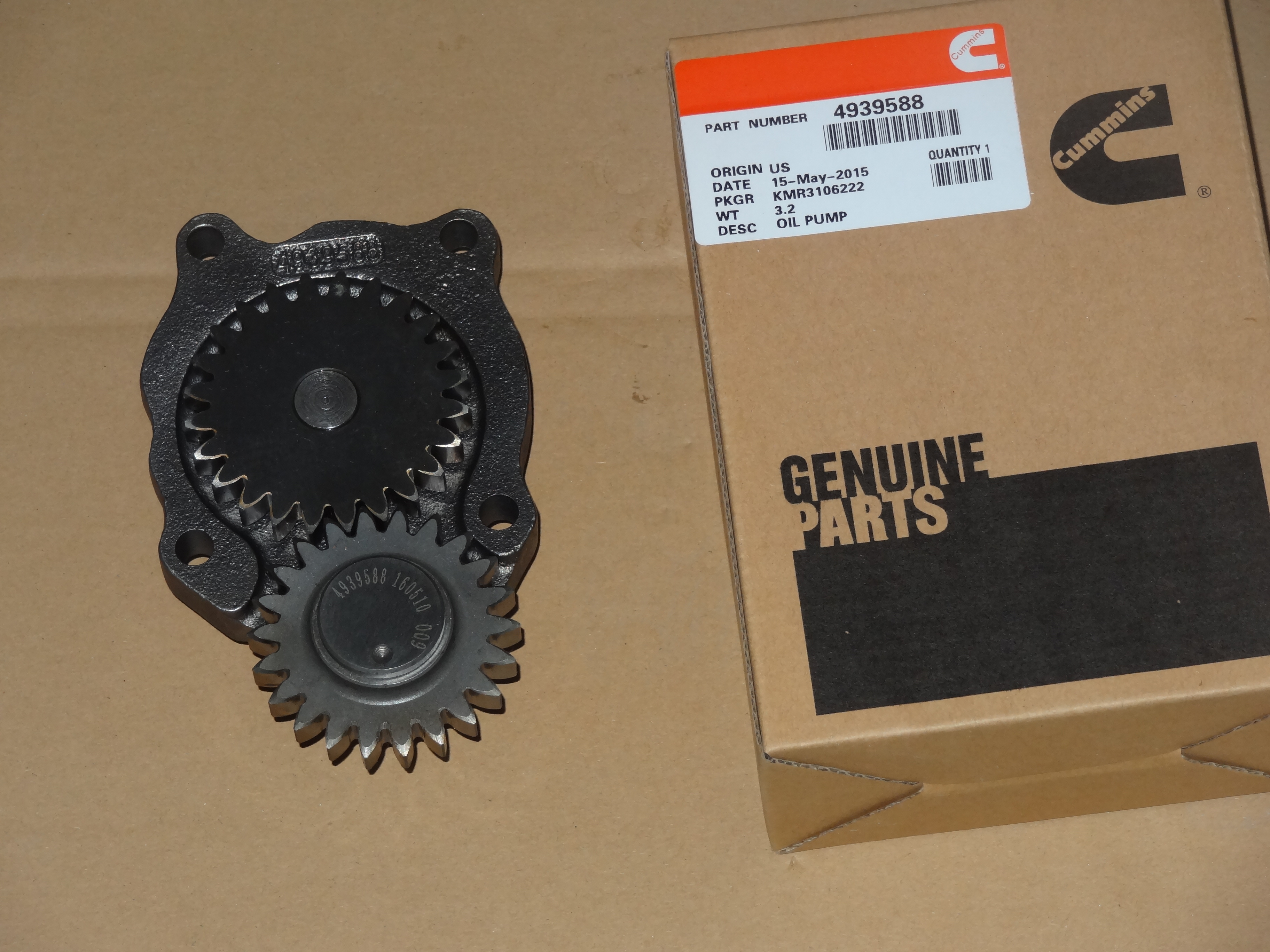 Насос масляный  Cummins 6ISBe   4939588 ( 6ISBe)