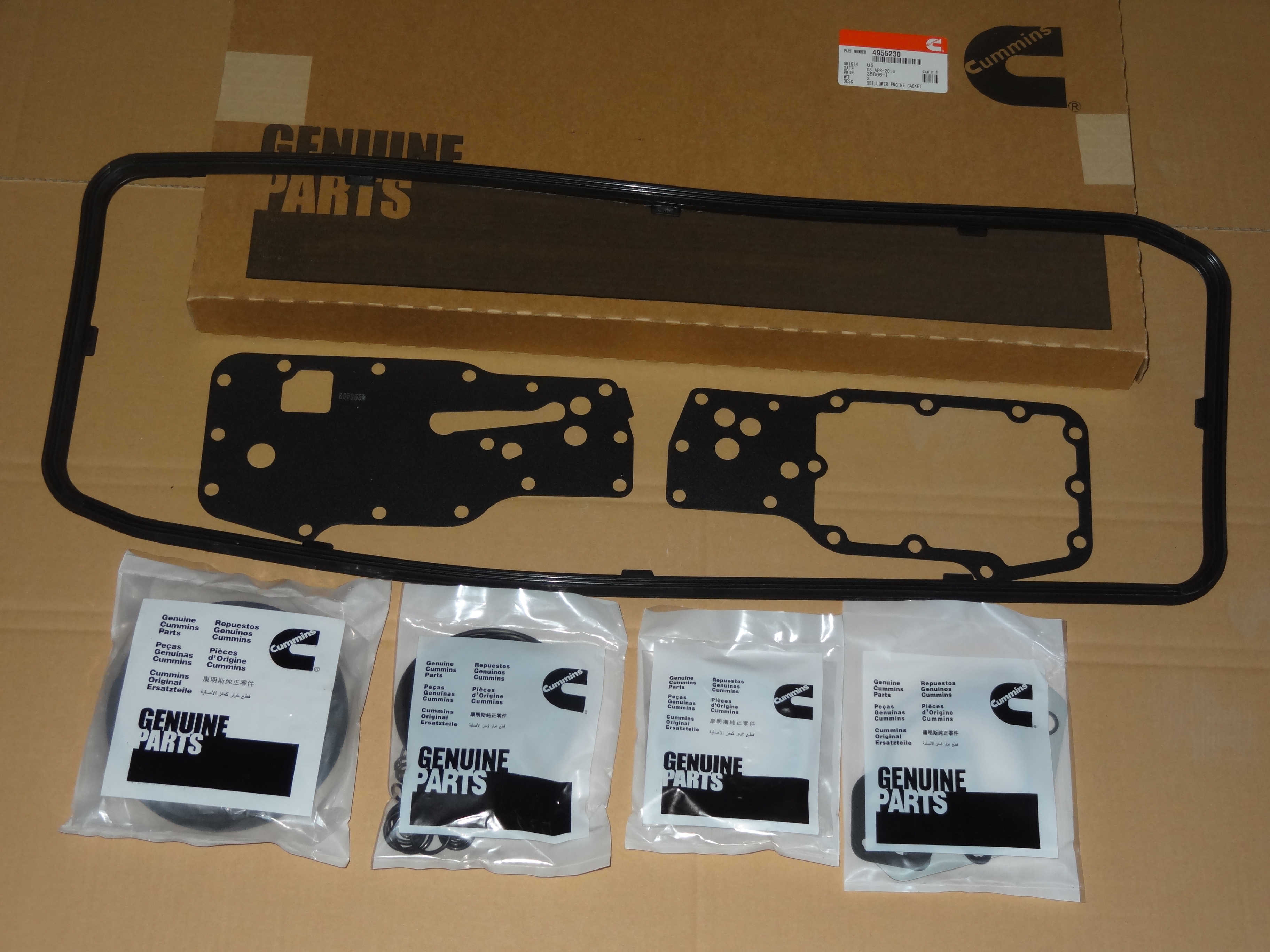 Прокладок набор нижний 6ISBe 4955230