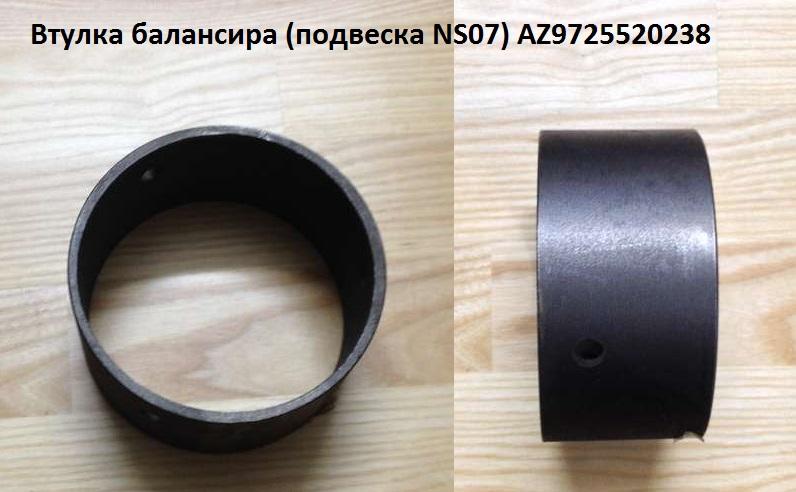 Втулка балансира D=120 d=110 L=59,5 H3 AZ9725520238