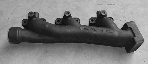 Коллектор выпускной Weichai WD615 612600111290