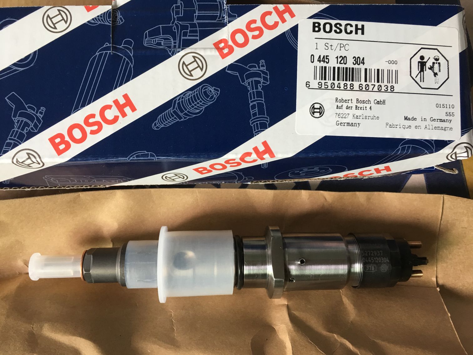 Форсунка BOSCH 0445120304 (Dongfeng 340-375 л.с.) Сummins 5272937