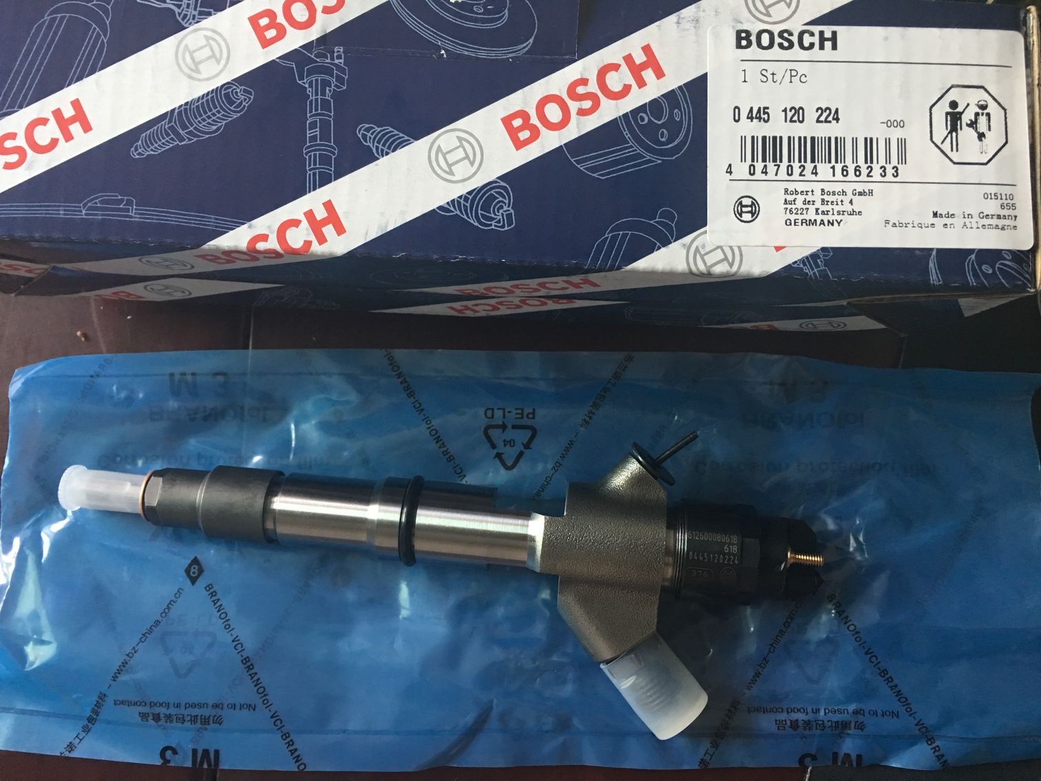 Форсунка Euro-3 Shaanxi/Foton 612600080618 Bosch 0445120224