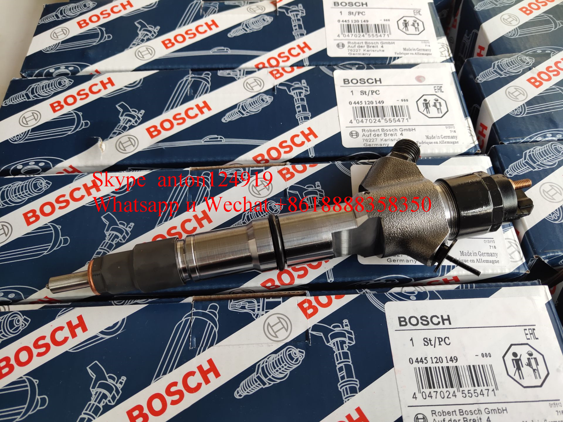 0445120213, 0445120149 ,0445120129  ТОПЛИВНАЯ ФОРСУНКА BOSCH