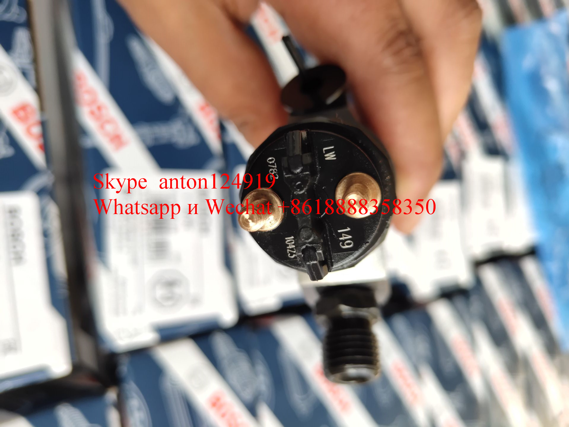 ТОПЛИВНАЯ ФОРСУНКА BOSCH  0445120213, 0445120149 ,0445120129  612600080611