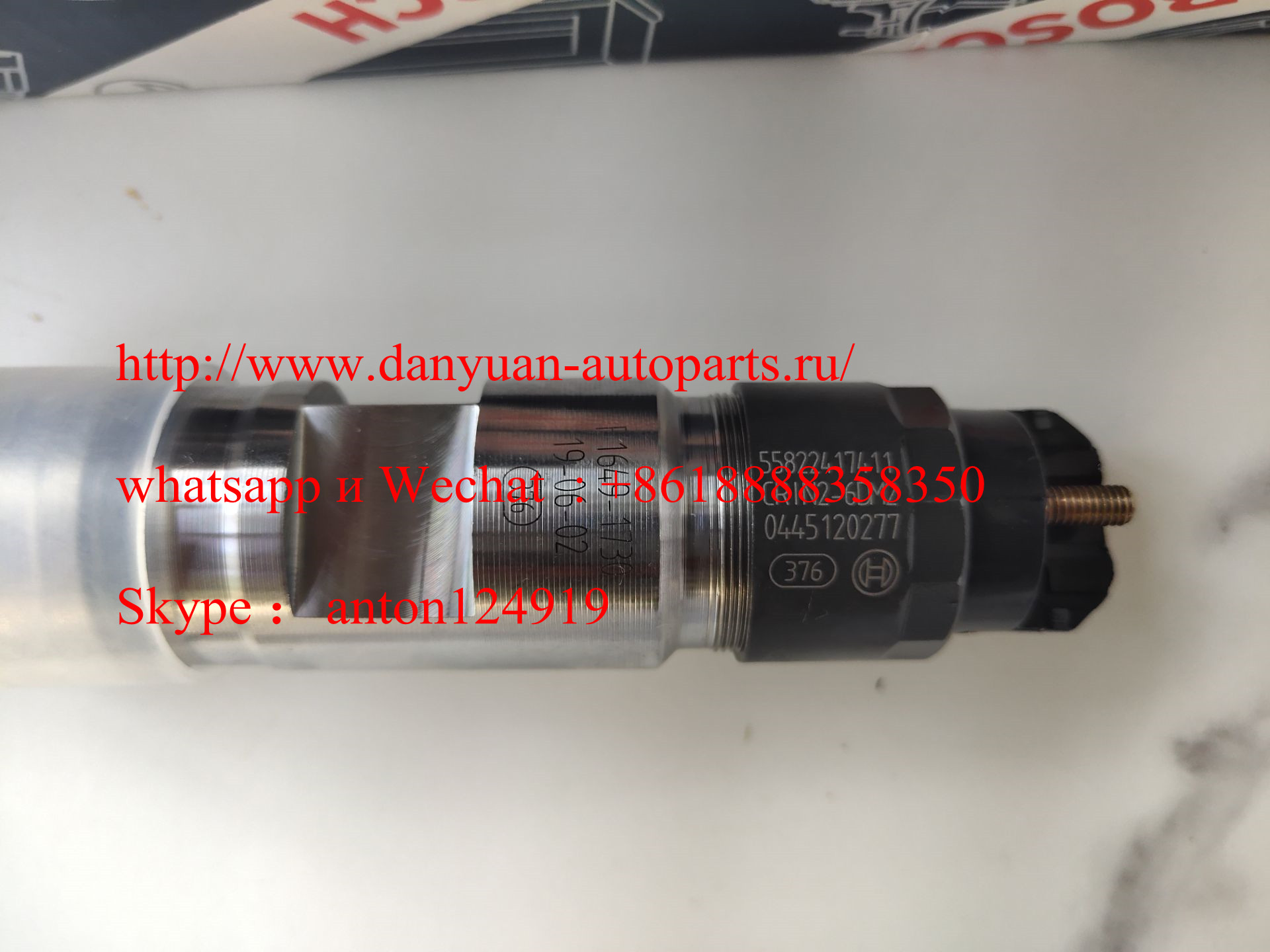 Топливная форсунка FAW CA6DM2 EU4  BOSCH 0445120277 / 1112010-M10-0000