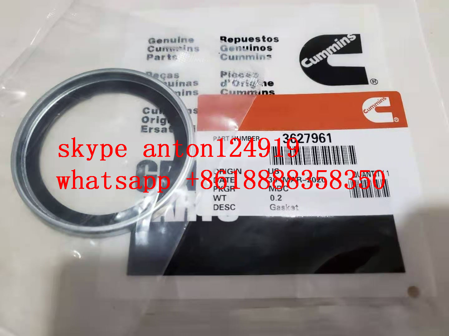 Сальник термостата К50 3627961 3627961 CUMMINS