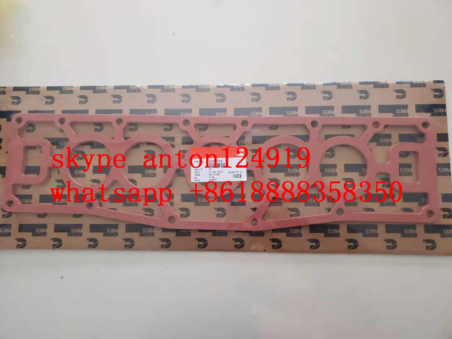 Прокладка Cummins 3052906