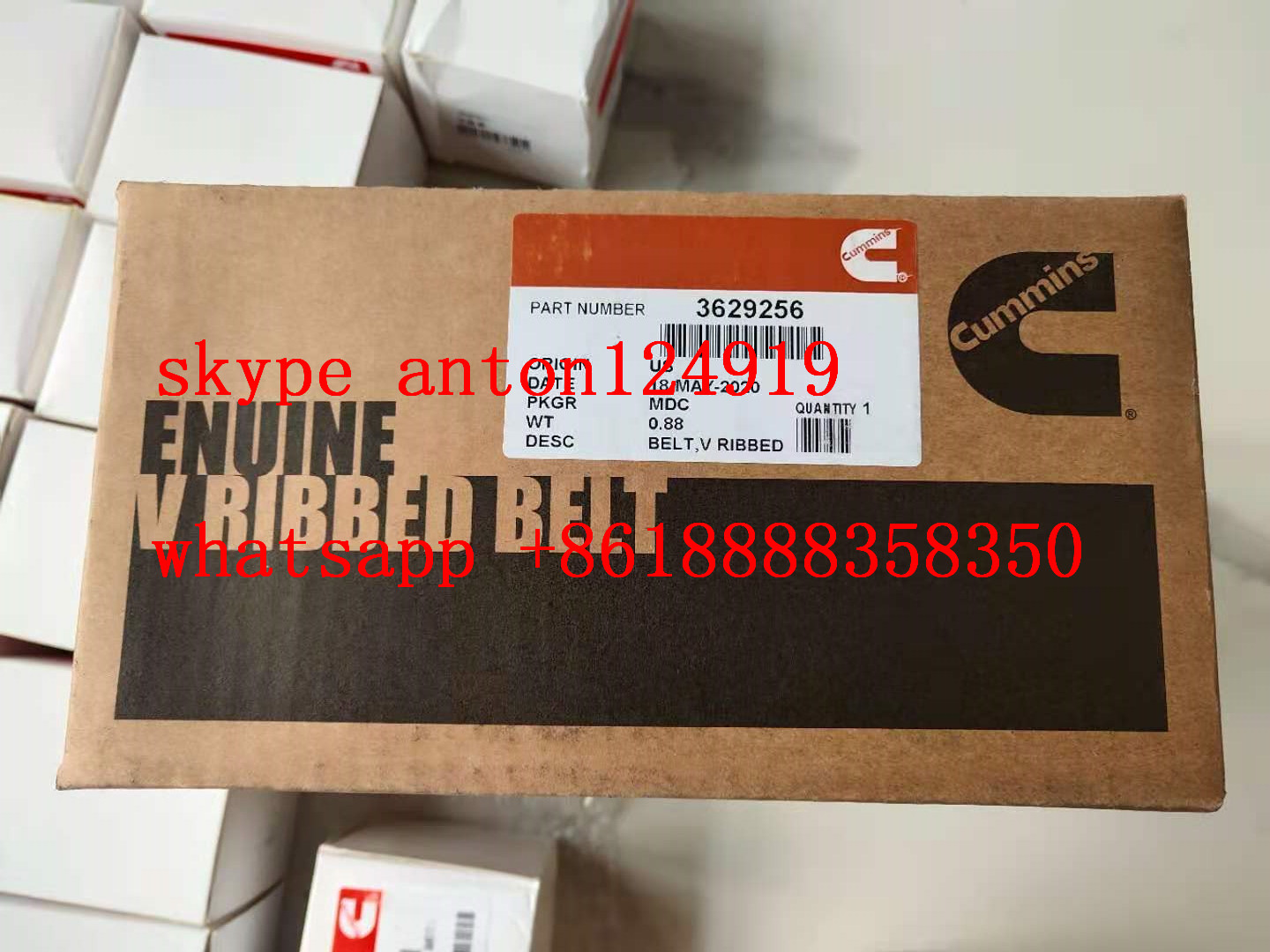 РЕМЕНЬ 3629256 CUMMINS КТА50
