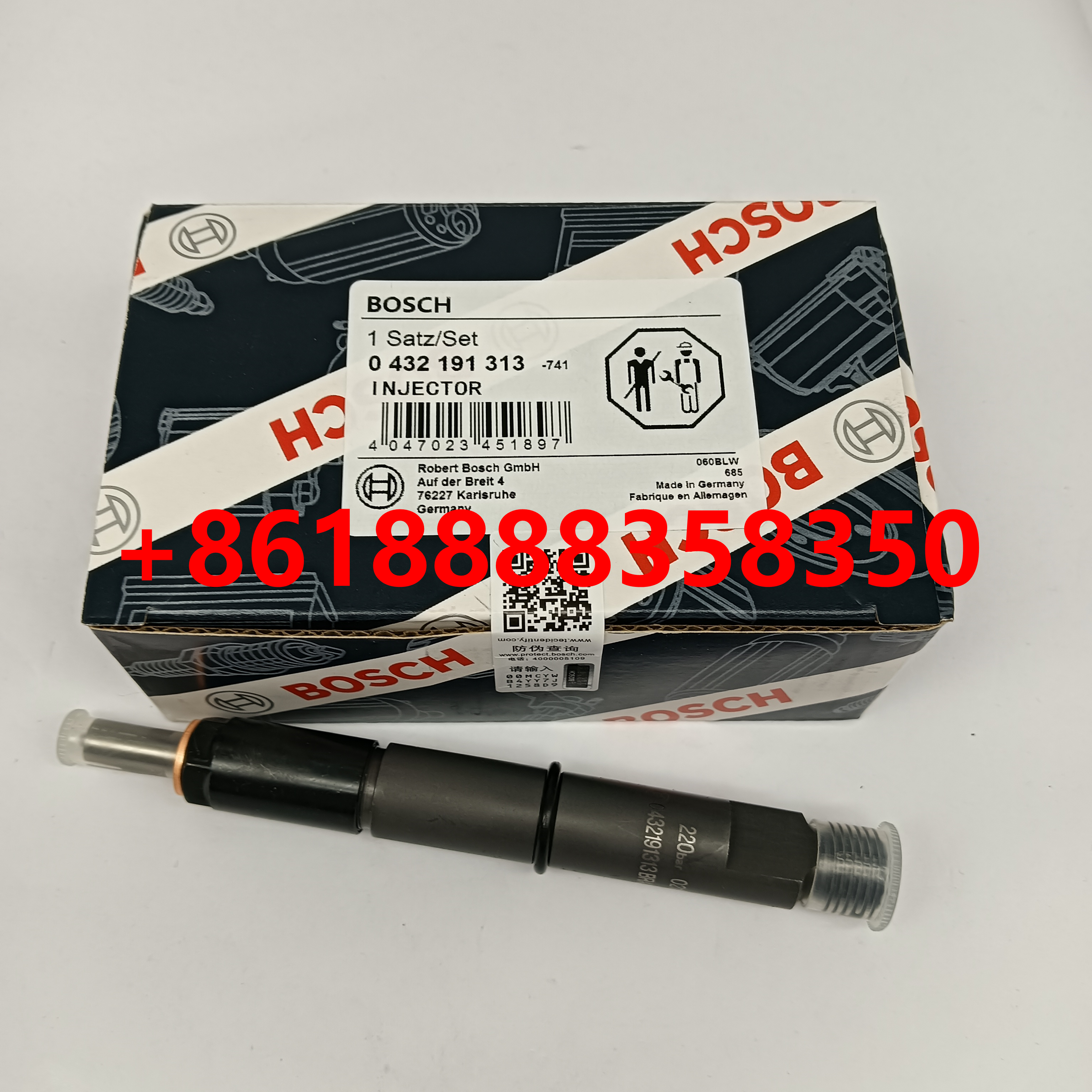 0432191313 Топливная форсунка Bosch 0432191313